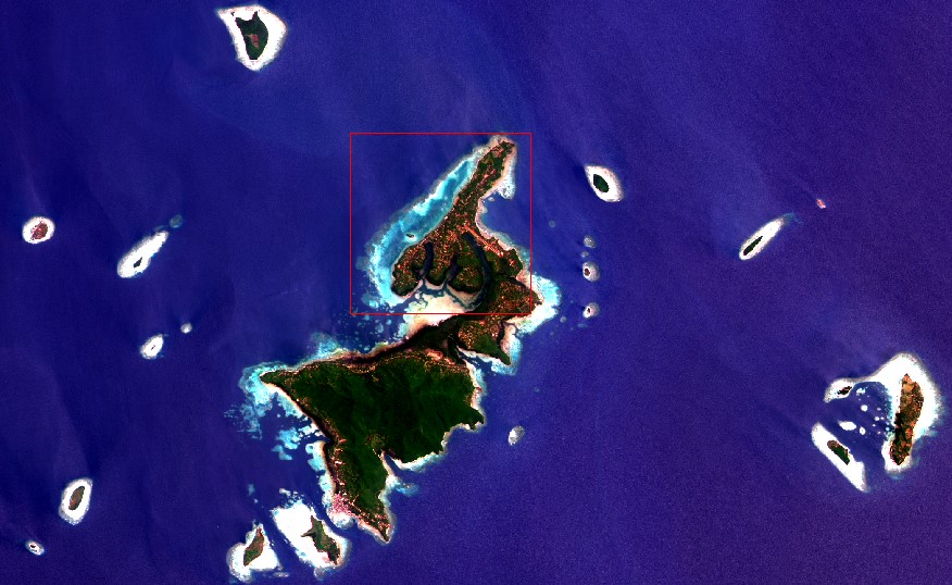 Efek Saluran Deep-Blue (Coastal Aerosol) pada Klasifikasi Habitat Bentik Menggunakan Citra Landsat 8 Pulau Kemujan